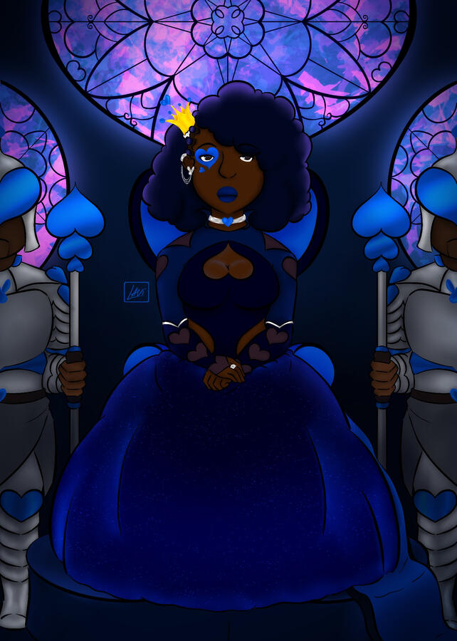 Queen of Hearts 👑💙