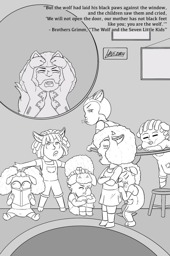 5) The Wolf & the Seven Little Kids 🐺